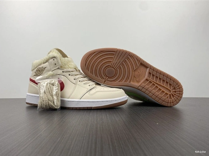 Cheap TBK SunProtective Fleece Pearl Mid 3701 DO2207- Jordan1 White 1026